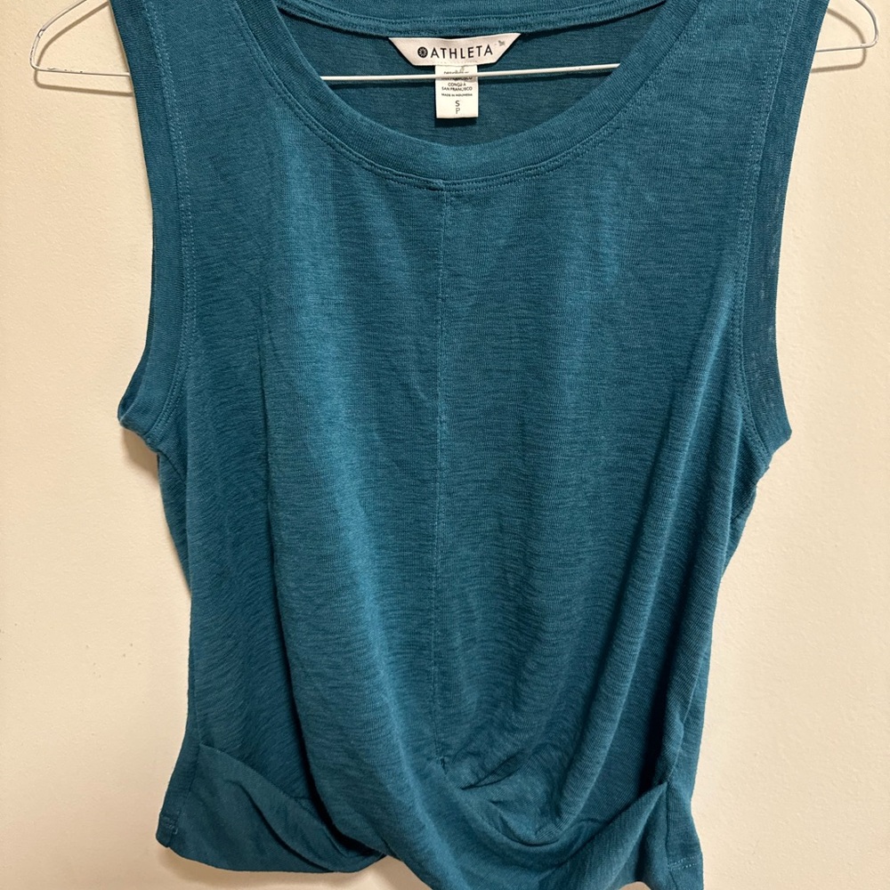 Athleta Women's Blue Tank Top